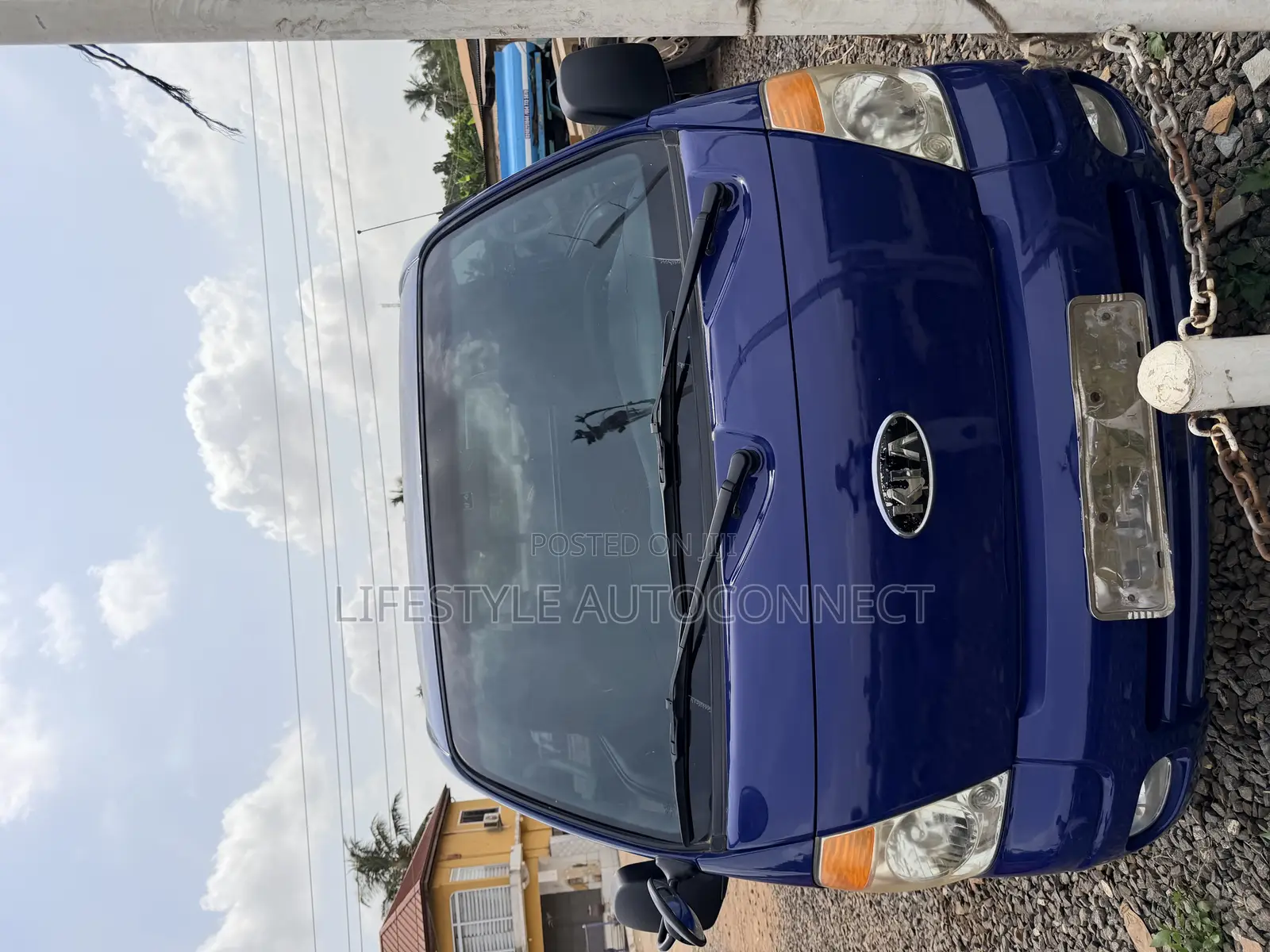 Kia Combi 2010 Blue