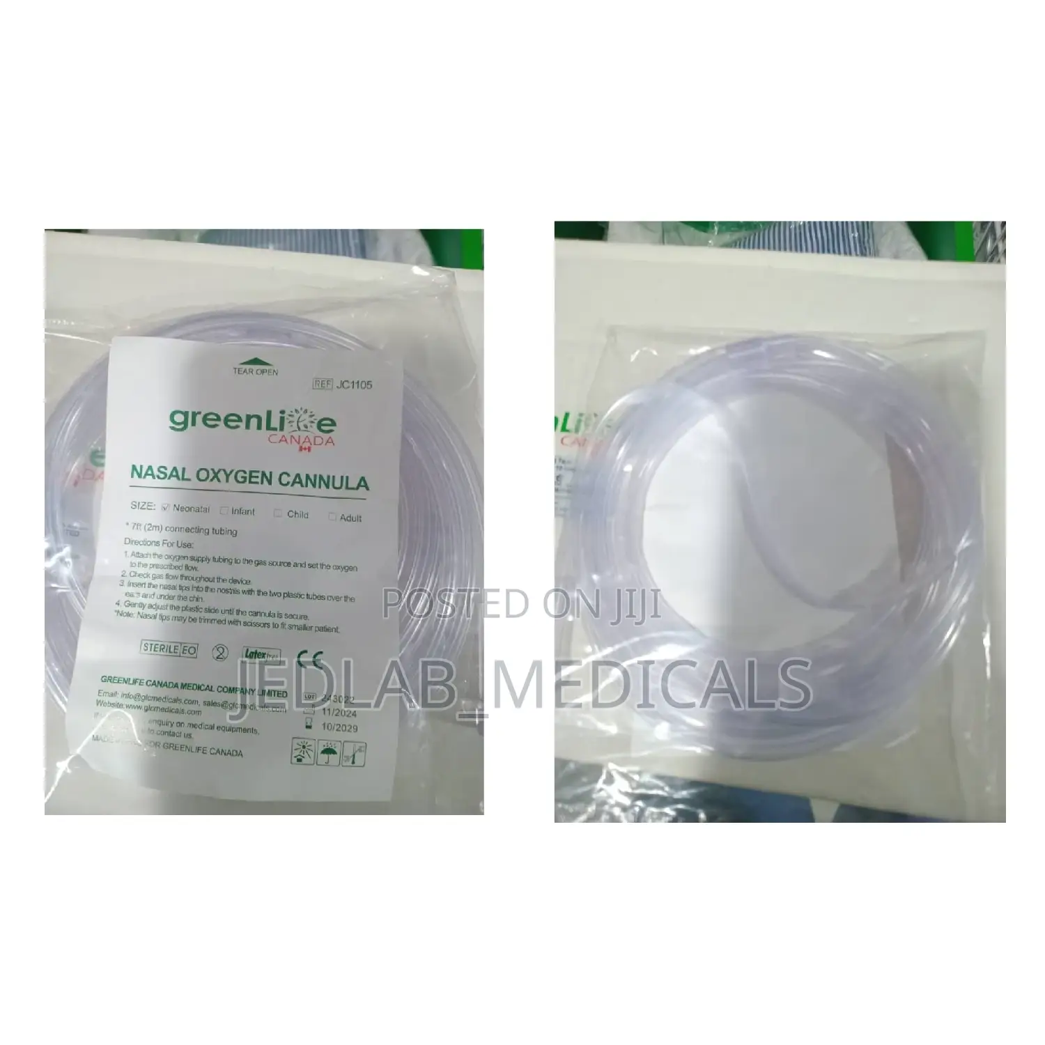 Nasal Prongs/ Oxygen Mask