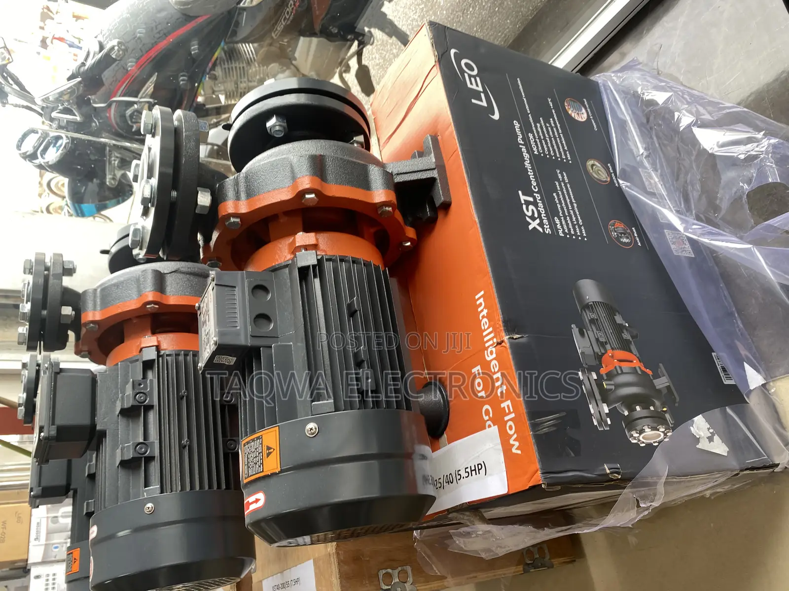 Heavy-Duty- 5.5hp Leo Water Pump