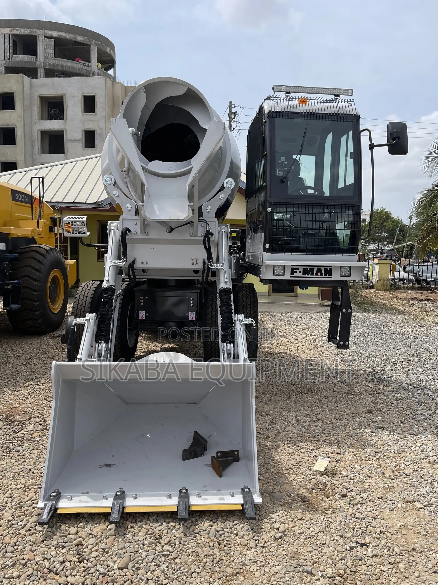 F-Man Self-Loading Concrete Mixer (2025 Model)