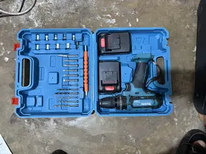 Chargeable Multifunctional Drill and Screwdriver Set