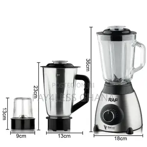RAF 3-in-1 Blender With 6 Blades