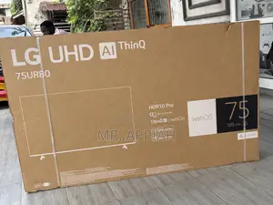 Order Original Lg 75ur80 75” Qled Smart Screen Television(2023) 