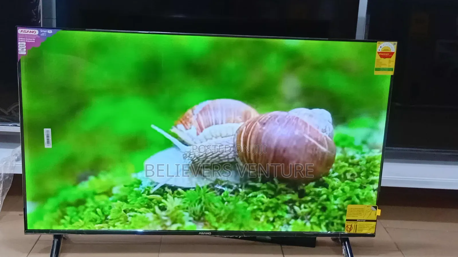 Tv 50” Asano Smart Android Stunning Display Tv