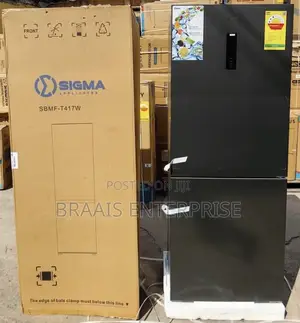 Sigma 417litres Double Door Bottom Freezer Fridge