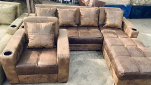 A Beautiful 5 Seater L Shape With Single
