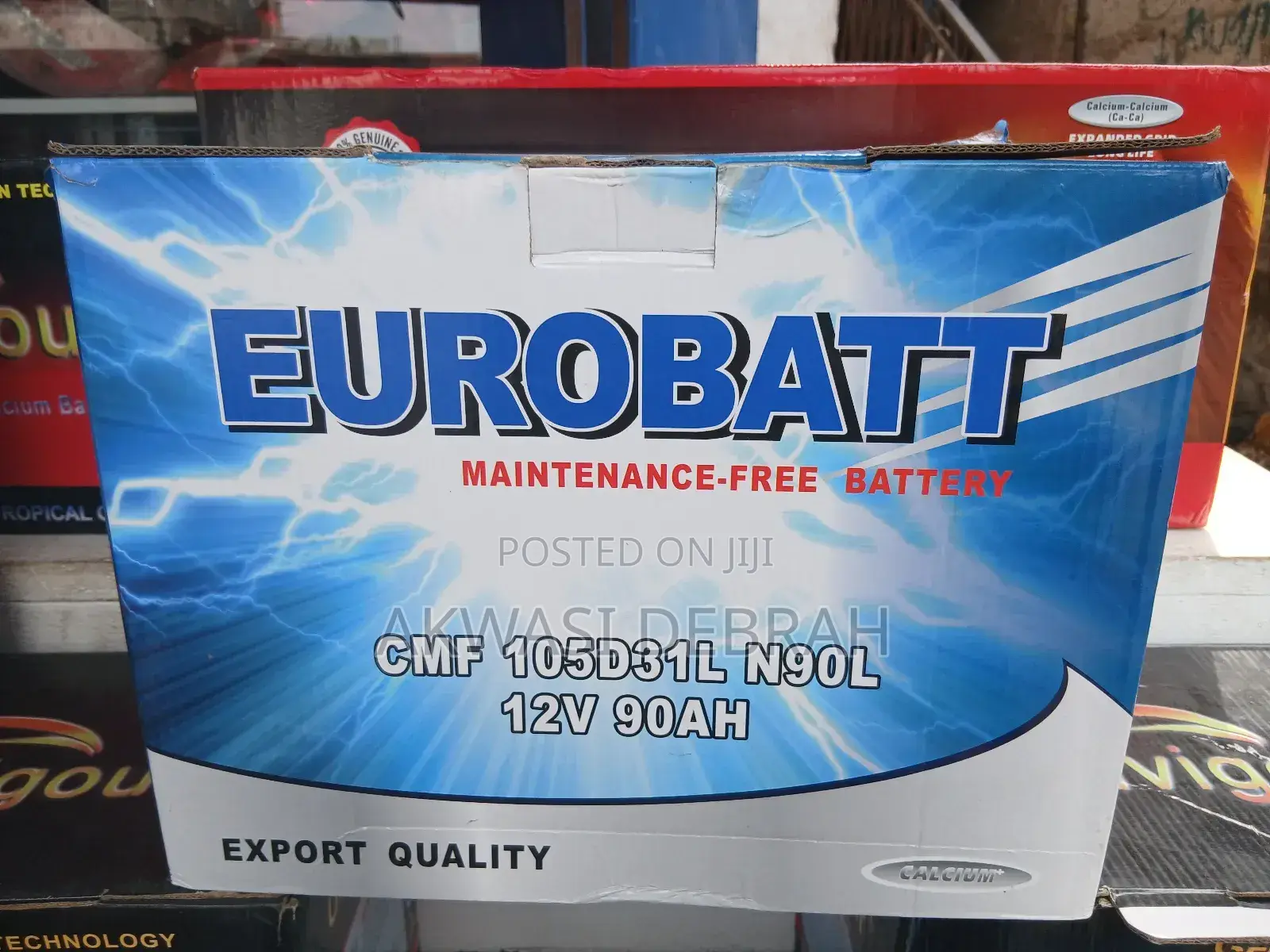 Original Eurobatt Batteries 17 Plate for All Cars