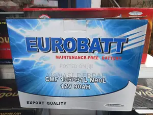 Original Eurobatt Batteries 17 Plate for All Cars