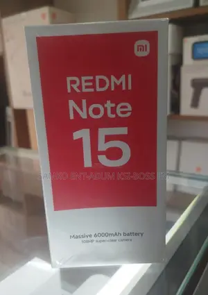 New Xiaomi Redmi Note 15 128 GB Black