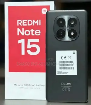 New Xiaomi Redmi Note 15 128 GB Black