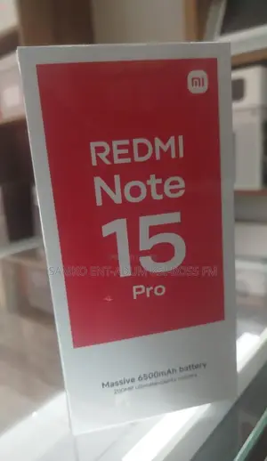 New Xiaomi Redmi Note 15 Pro 256 GB Silver