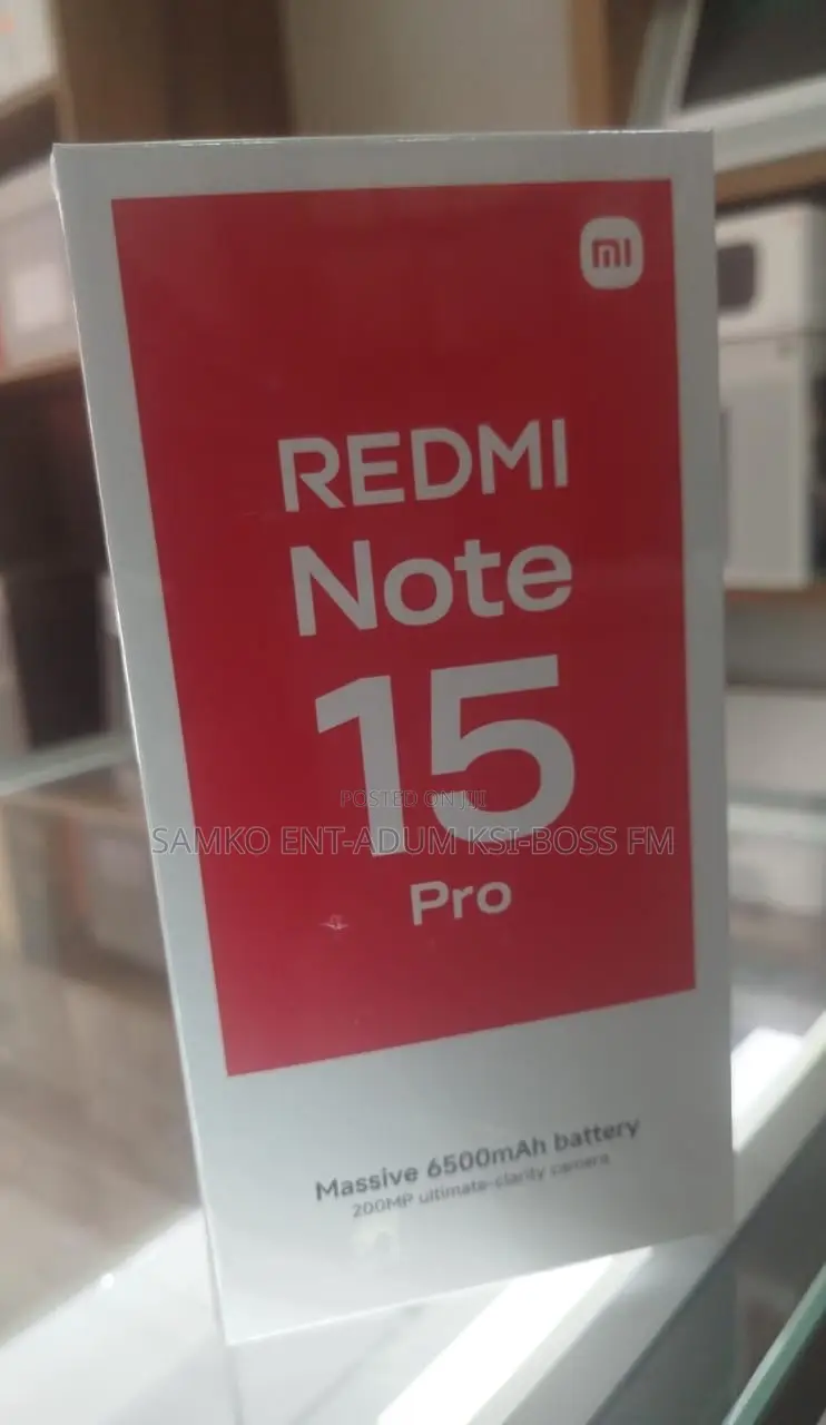New Xiaomi Redmi Note 15 Pro 256 GB Silver