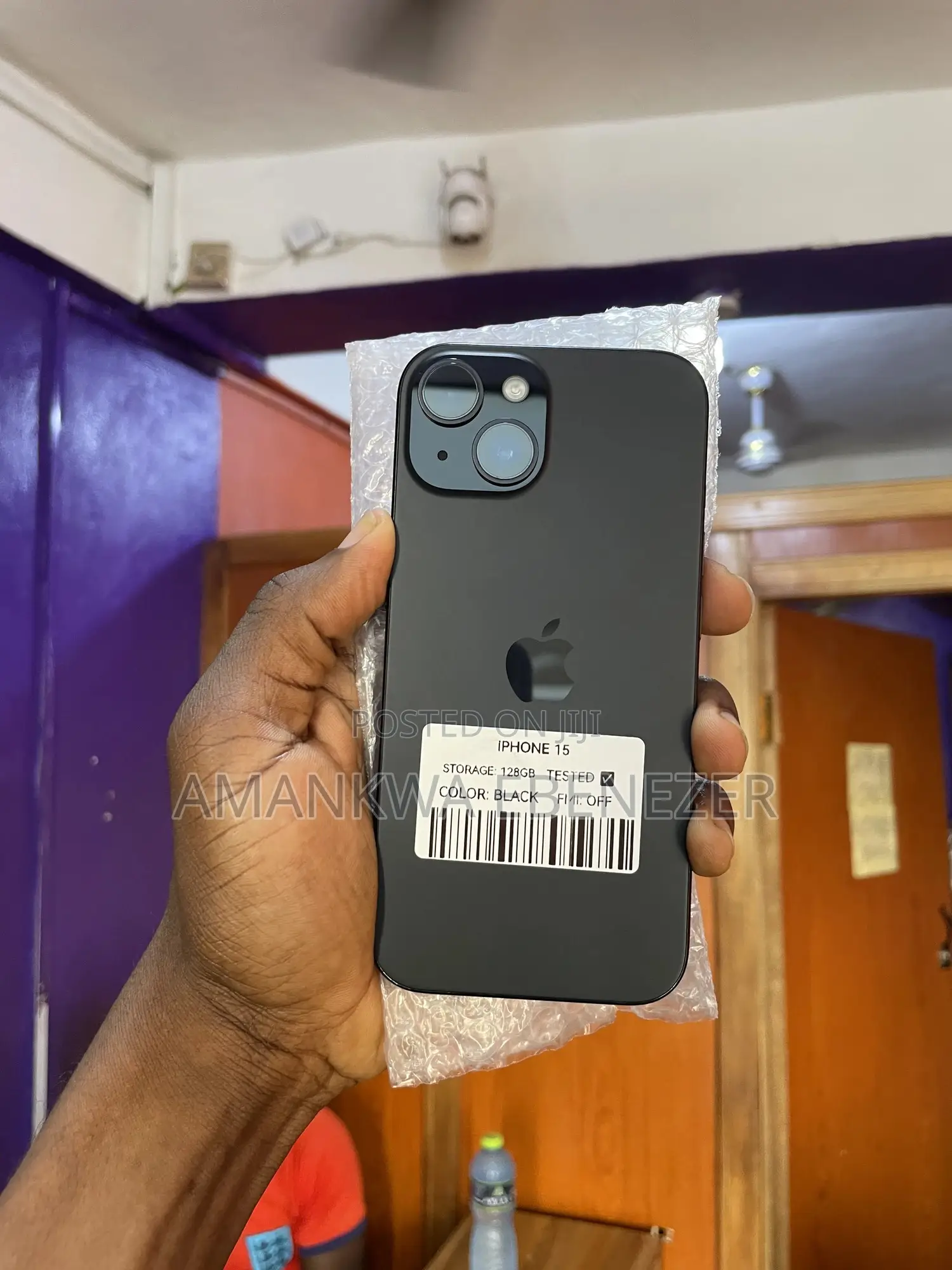 New Apple iPhone 15 128 GB Black