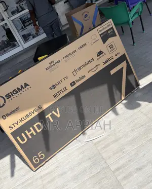 Affordable Sigma 65” Uhd Smart Frameless Digital Satellite Tv 