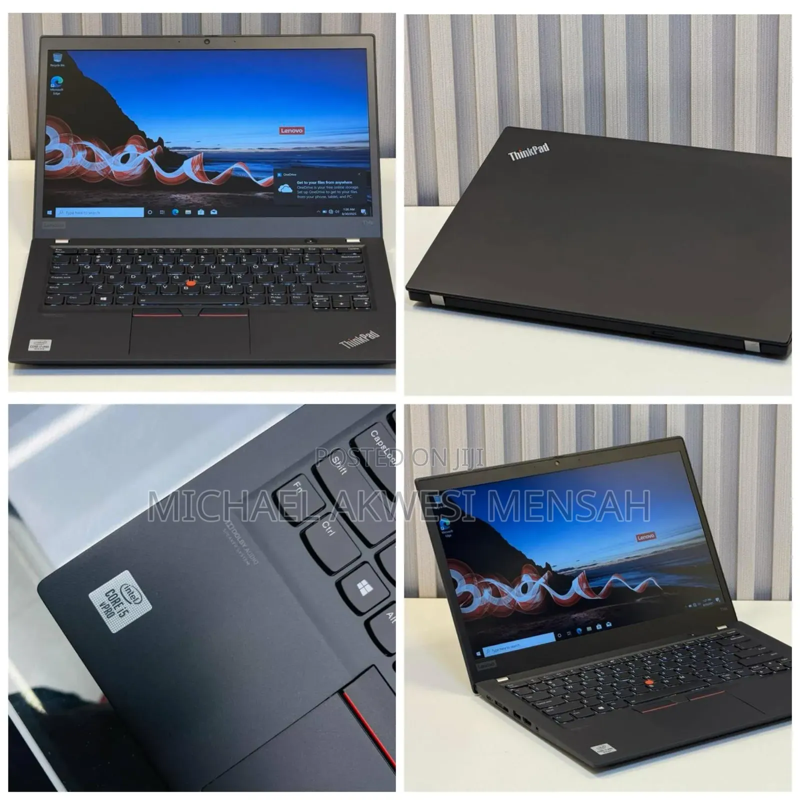 Laptop Lenovo ThinkPad T14 8GB Intel Core i5 SSD 256GB