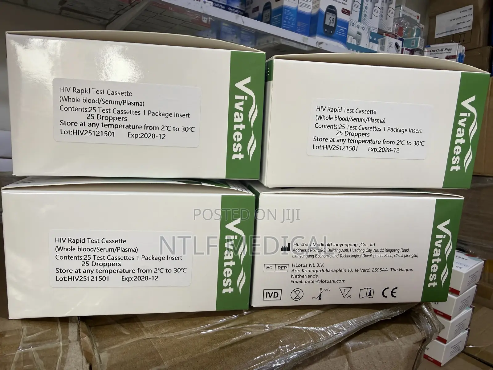 Hiv 1/2 Test Kits (Cassette)