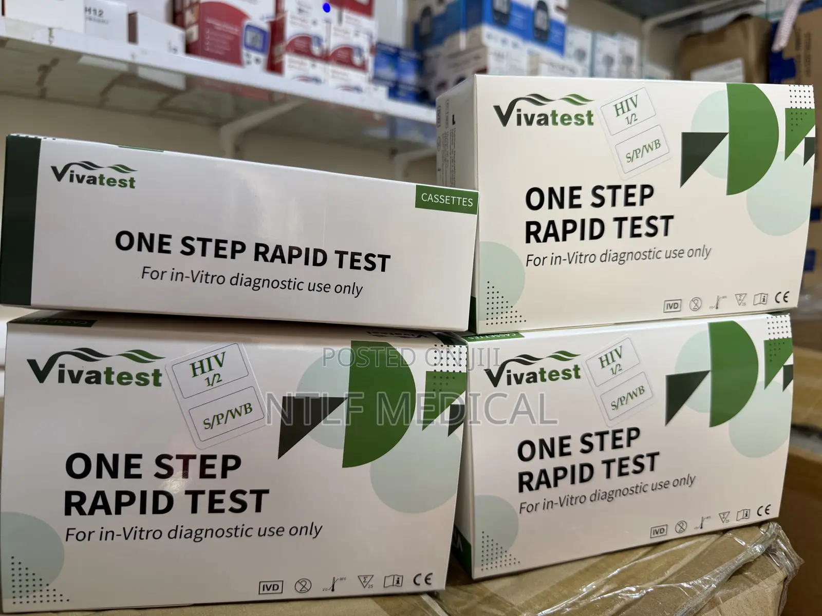 Hiv 1/2 Test Kits (Cassette)