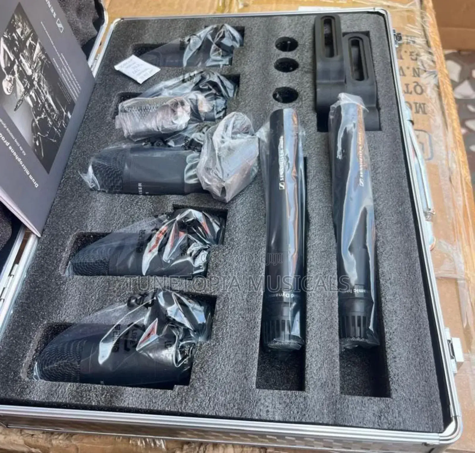 Shure King-717 7-piece Drum Microphone Kit.