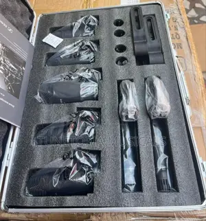 Shure King-717 7-piece Drum Microphone Kit.