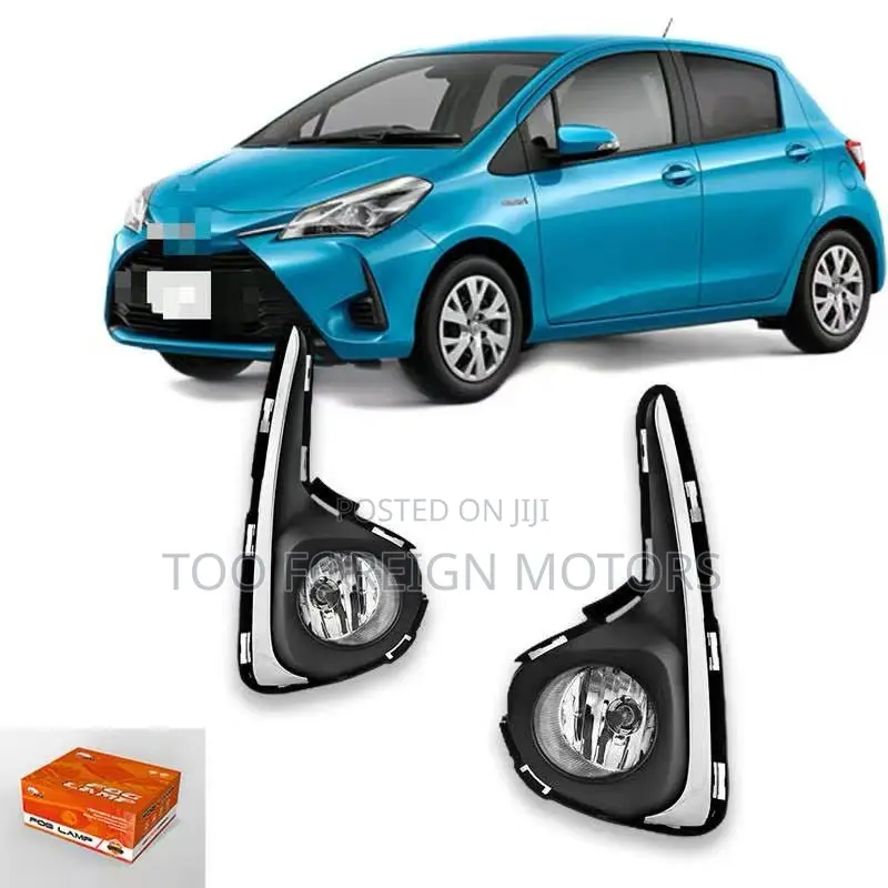 Toyota Vitz 2016 Fog Lamp and Cover Set