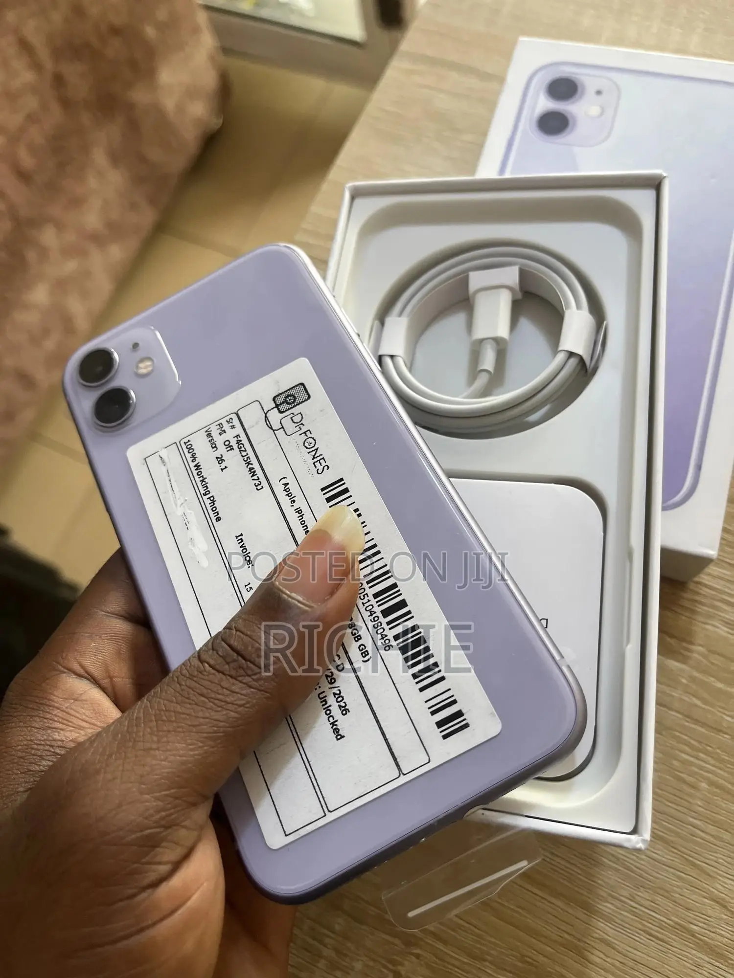 New Apple iPhone 11 128 GB Purple