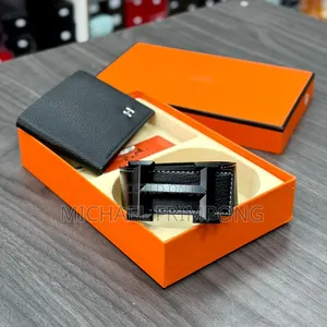 Brand New Hermes Belt And Wallet Set