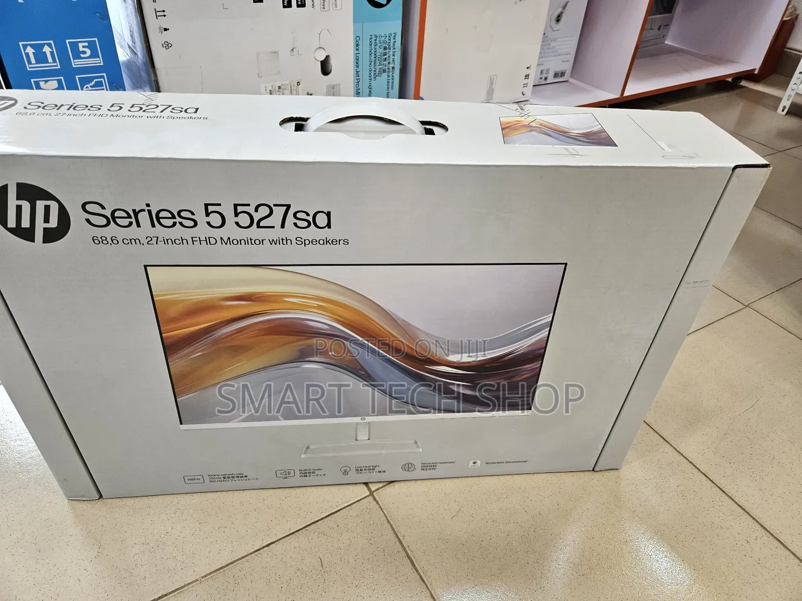 New Hp Series 5 527sa 27-Inch FHD Monitor With Integrated Speakers.