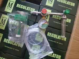 Oxygen Flow Meter Regulator Long Pipe