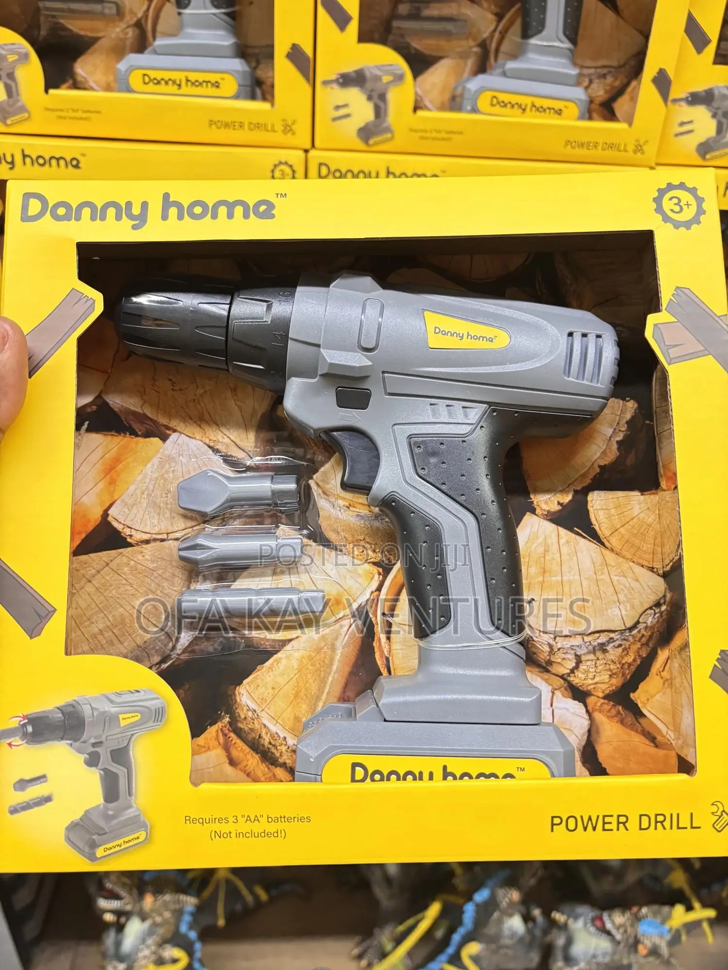 Dry Cell Toy Drill for Kids