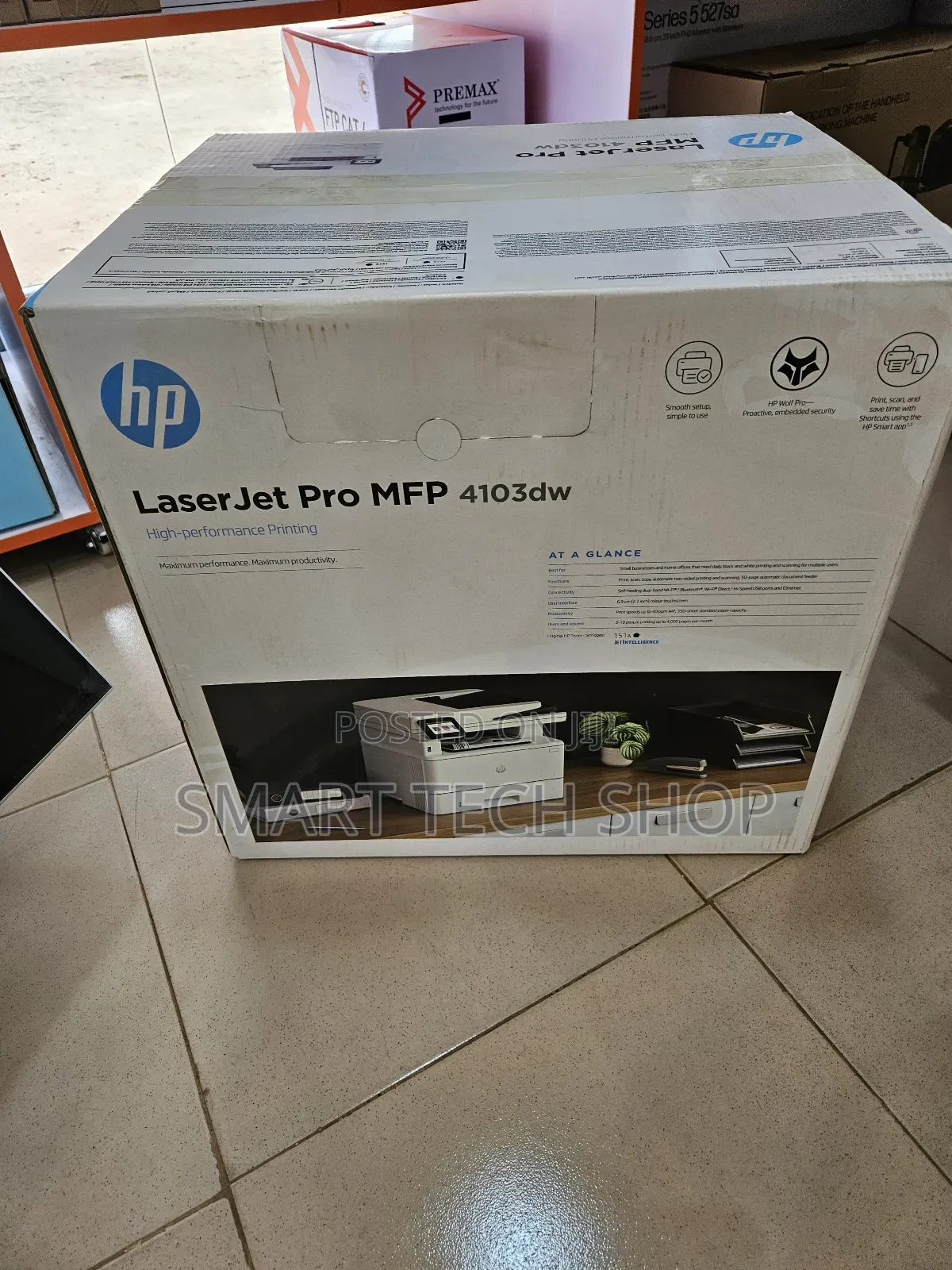 Hp Laserjet Pro MFP 4103fdw Printer