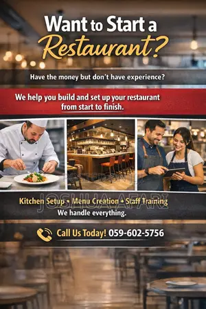 Restaurant Set Up People