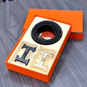 Hermes Double Hook Belt Set For Men