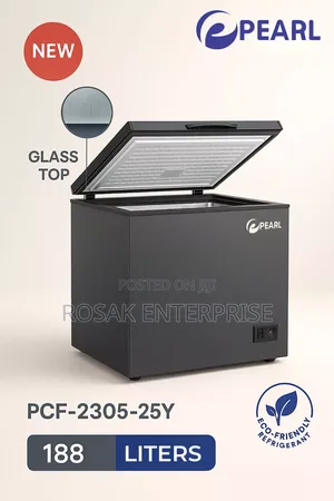 Pear Chest Freezer. PCF-2305-25y
188 Liters