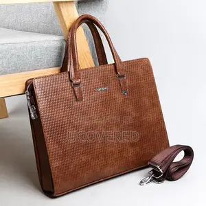 High Quality Leather Laptop Briefcase Bag