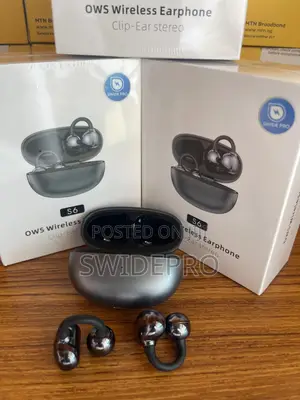 Swidepro S6 Ows Ear Clip Wireless Bluetooth Earbuds