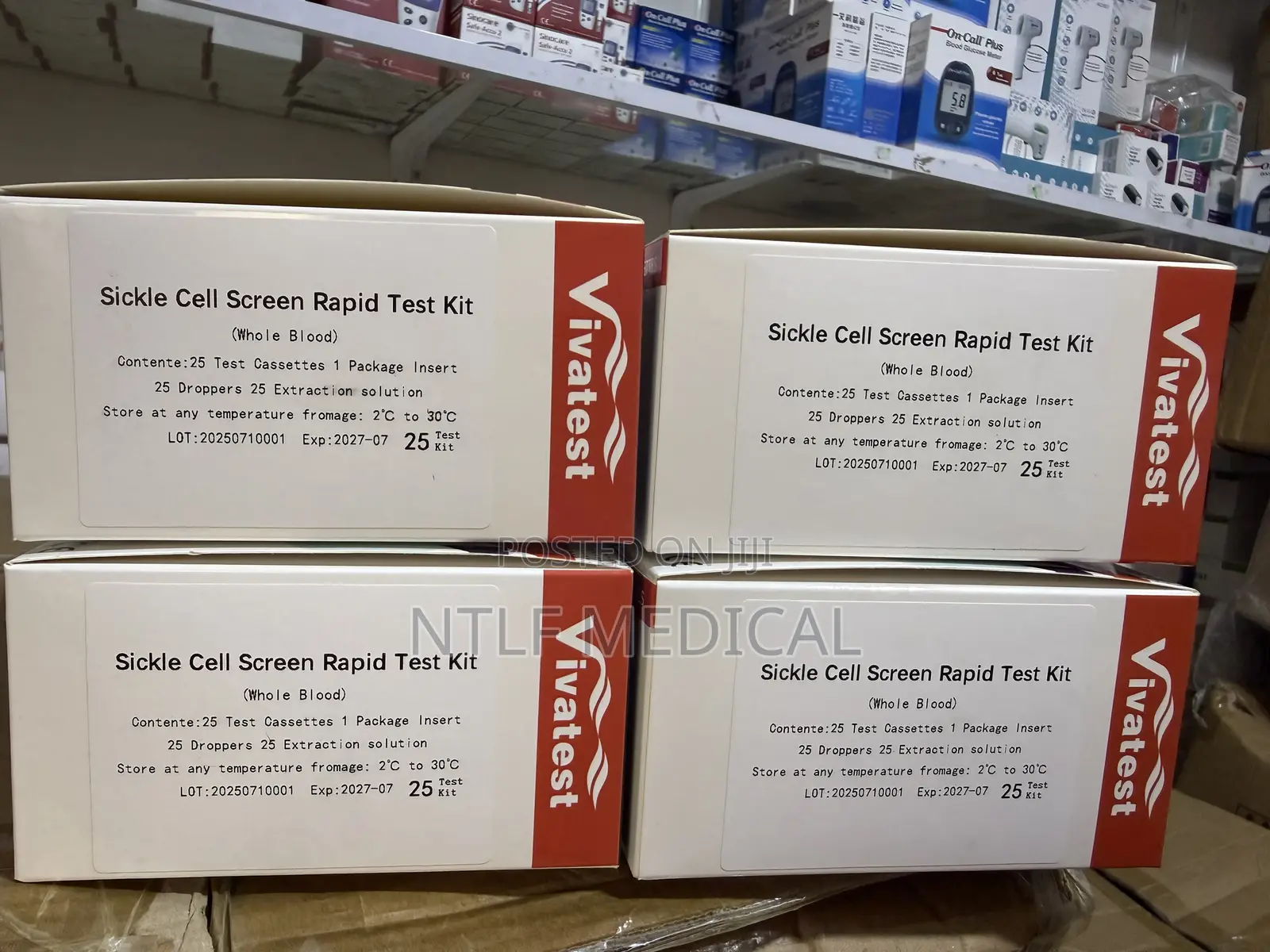 Sickle Cell Test Kit (Blood)