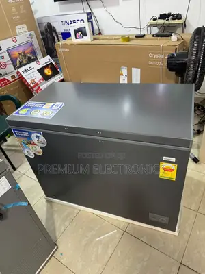 Nasco 290ltr Energy Saving Chest Freezer With Internal Sliding Glass