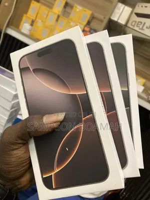 New Apple iPhone 16 Pro Max 256 GB Black