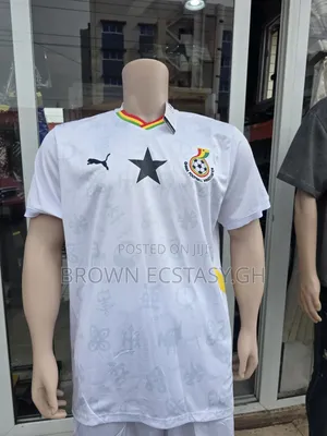 Ghana Jerseys (Available in Yellow or White)