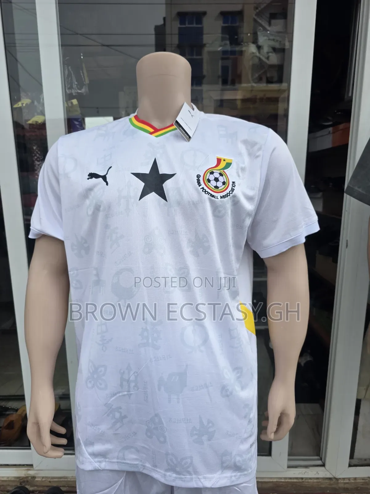 Ghana Jerseys (Available in Yellow or White)