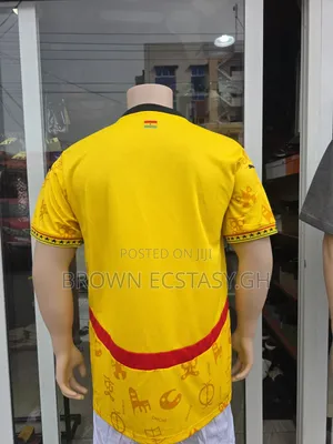 Ghana Jerseys (Available in Yellow or White)