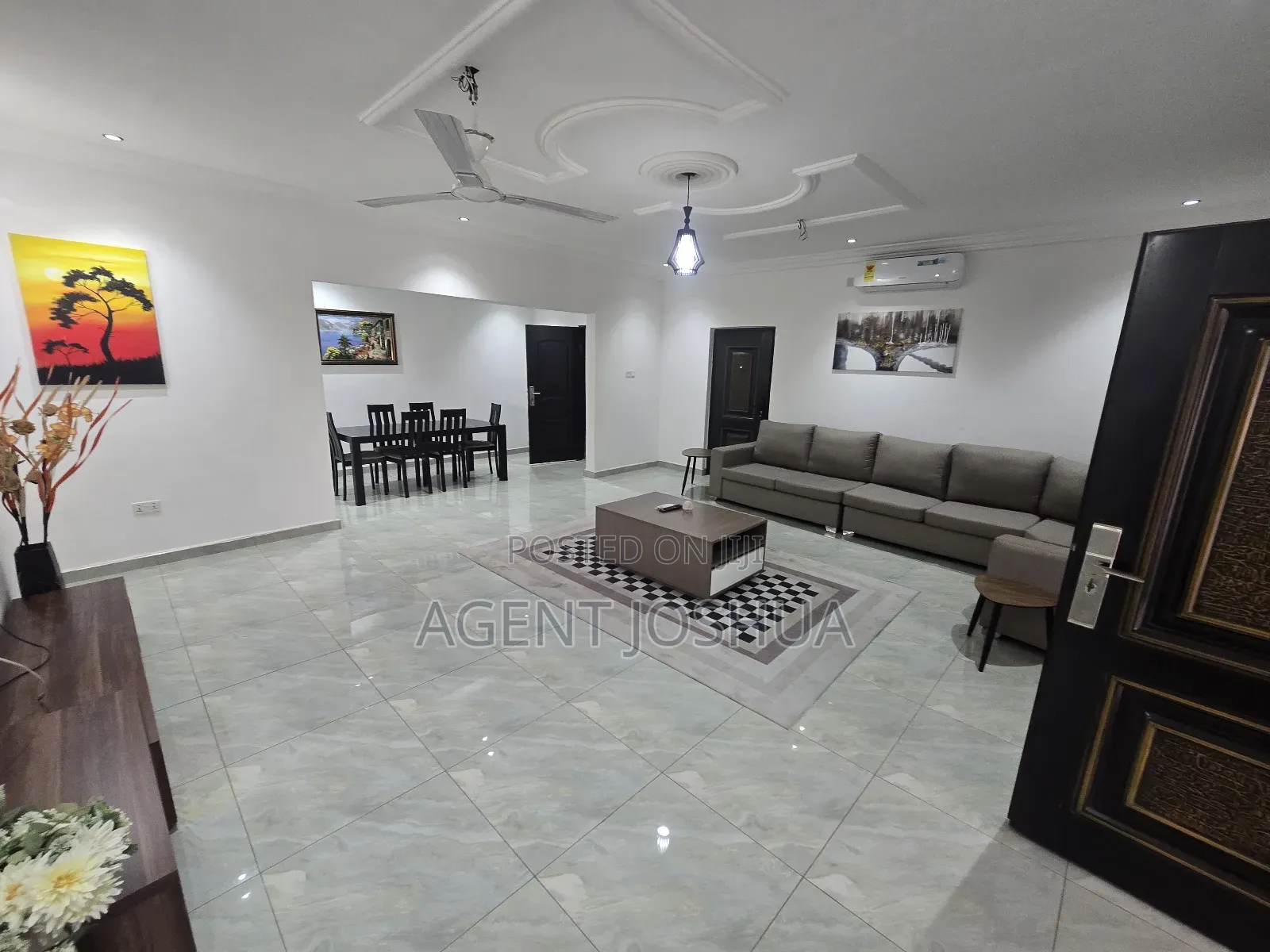 Furnished 3bdrm Apartment in Luxury Spintex, Baatsona Total for rent