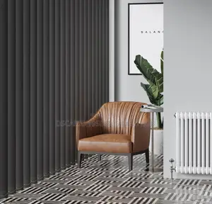 Dark Chocolate Design Window Curtain Blinds 