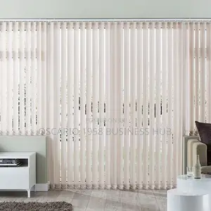 Blackberry Burst Modern Vertical Window Curtain Blinds 