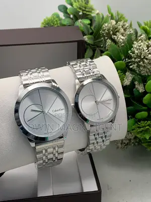 Pair of Calvin Klein Swiss-Made Quartz Wristwatches