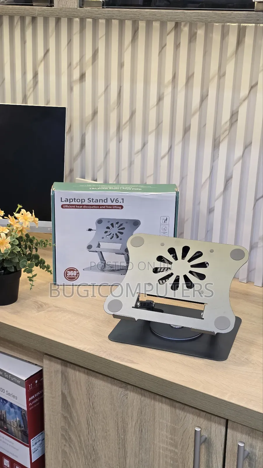 Laptop Stand With Cooling Fan
