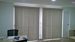 Almond Breeze Vertical Modern Design Window Curtain Blinds 