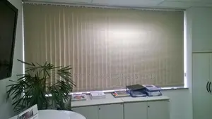 Strawberry Field Modern Vertical Window Curtain Blinds 