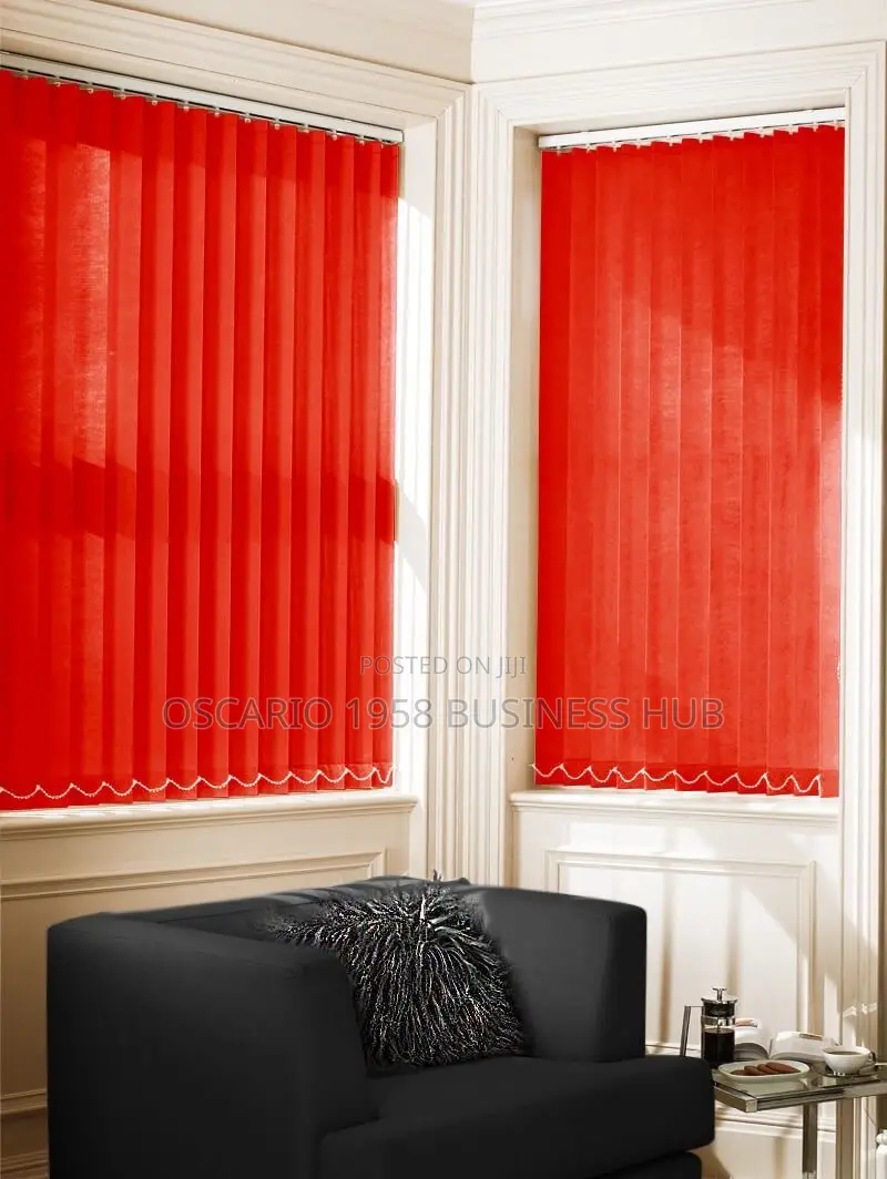 Green Tea Zen Modern Vertical Window Curtain Blinds