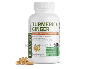 Bronson Turmeric + Ginger Extra Strength for Joint Health Digestion